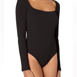 Black Long Sleeve Bodysuit